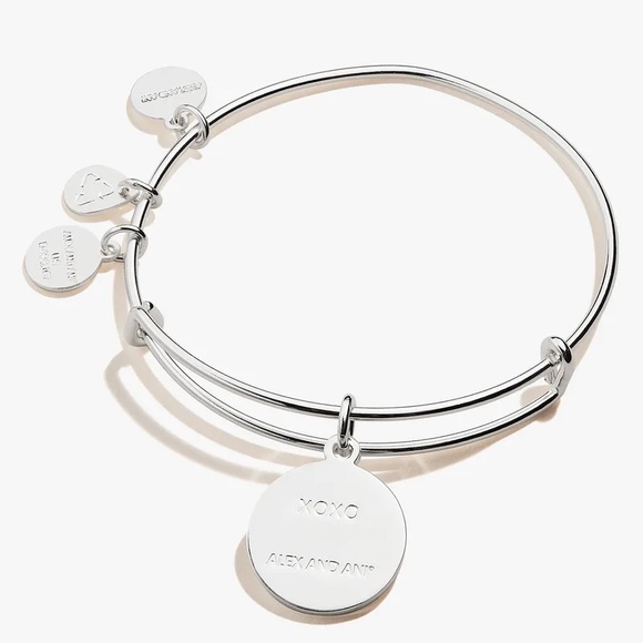 Alex and Ani Sending Hugs Just Because Charm Bangle - Picture 2 of 10